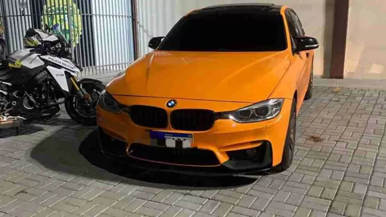 BMW 328I é apreendida após manobras perigosas em Cascavel