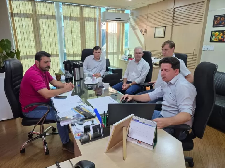 Diretoria da Copagril realiza visita à prefeitura de Marechal Rondon