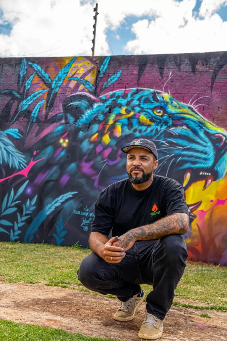 Itaipu Binacional e Itaipu Parquetec promovem oficinas de grafite para jovens no PR e no sul do MS