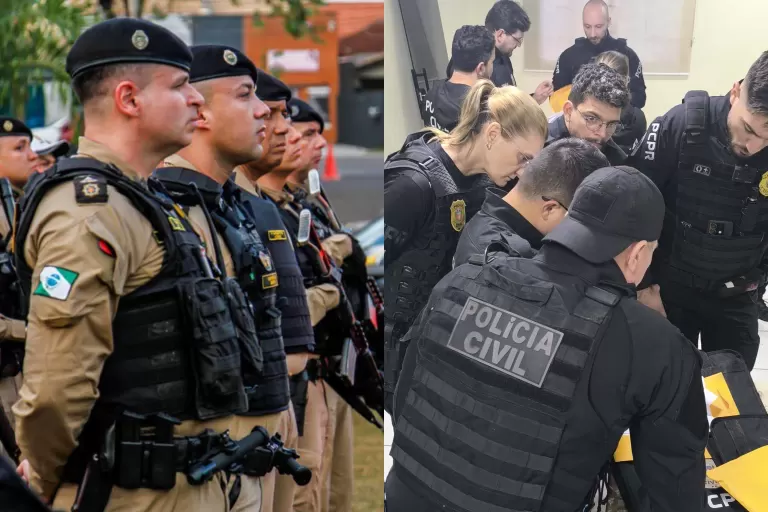 Paraná prevê convocar 5,6 mil profissionais da segurança pública em 2026