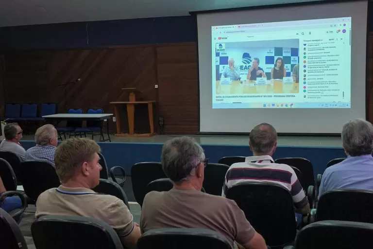 Seab, Smap e IDR orientam agricultores familiares sobre edital do Coopera Paraná