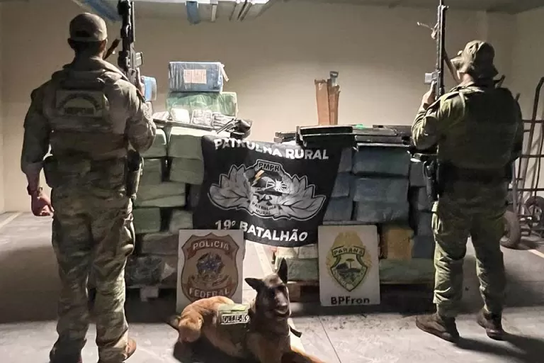 Com atuação integrada das polícias, Paraná é o Estado que mais apreende drogas no Brasil