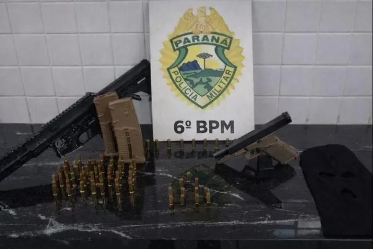 Suspeito de homicídio em Nova Santa Rosa é alvo de operação que apreende fuzil e pistola em Céu Azul