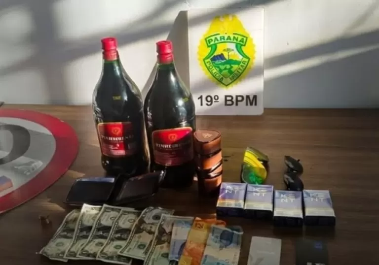 PM prende autor de furto e recupera bens antes de vítima perceber o crime em Toledo