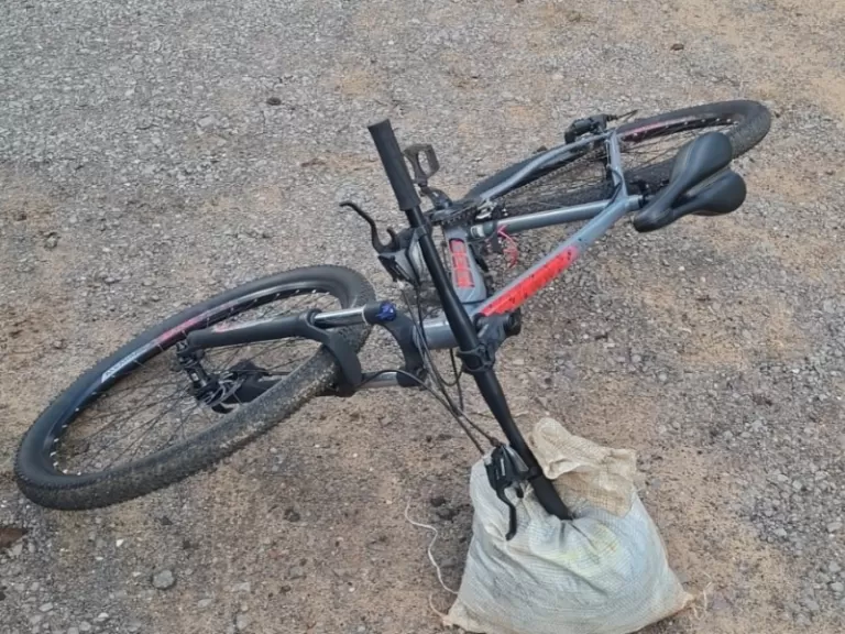 Bicicleta é furtada em Mercedes e recuperada na Ponte Ayrton Senna em Guaíra