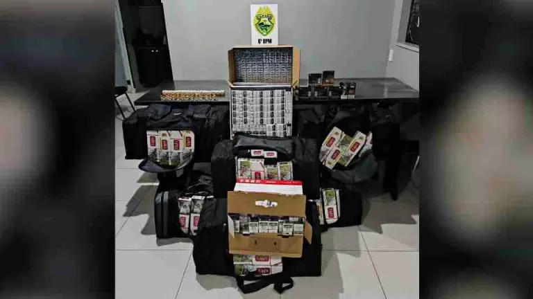 Cigarros eletrônicos e remédios para emagrecimento são apreendidos pelo Choque em Cascavel