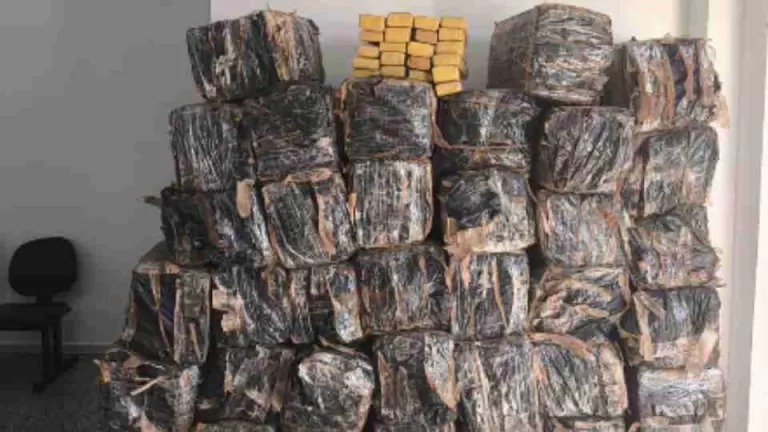 Adolescente fica ferido após capotamento com mais de uma tonelada de maconha