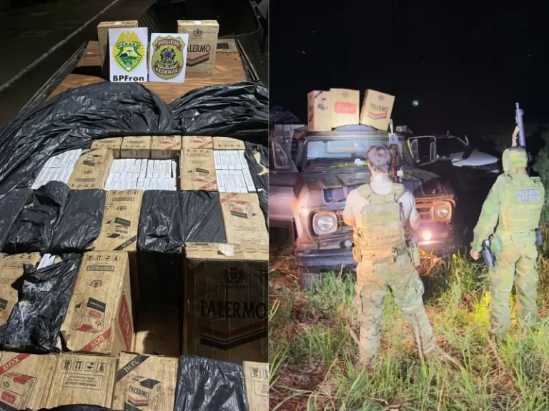 Caminhão carregado com 12,5 mil pacotes de cigarros é apreendido no interior de Mercedes