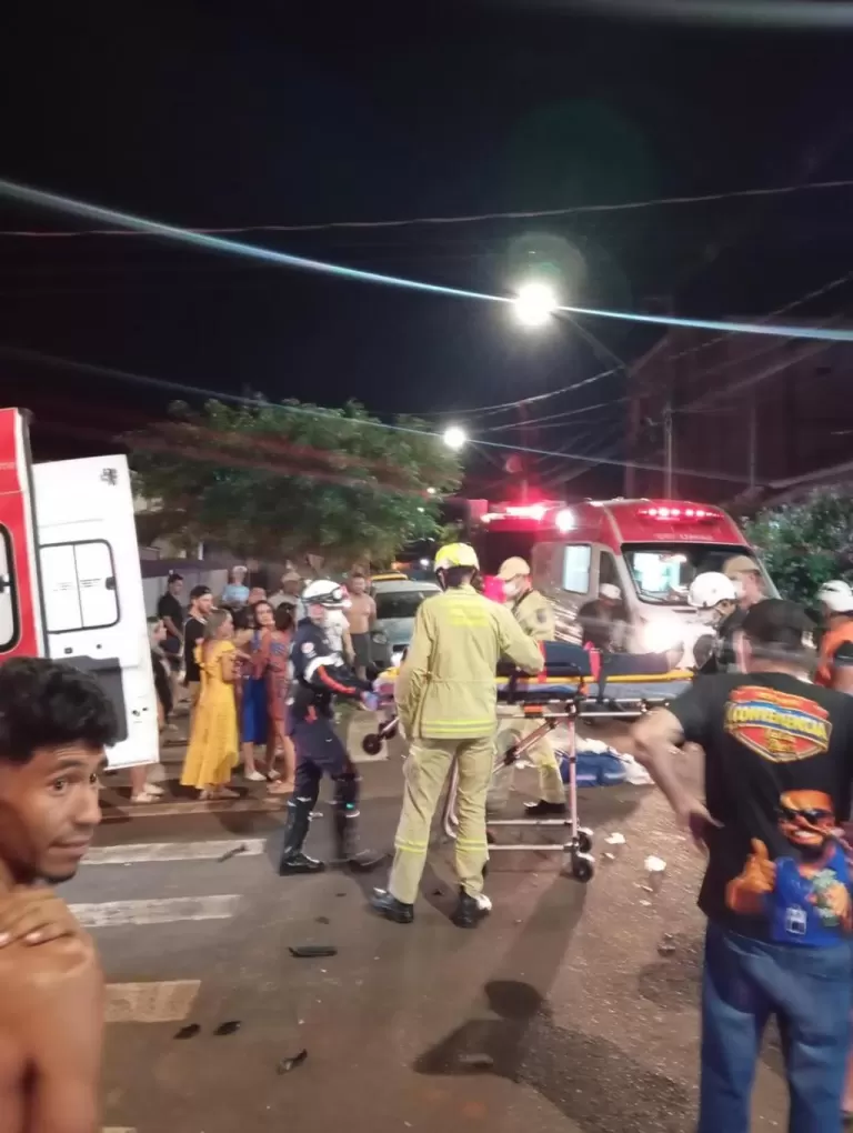 Mulher morre e três ficam em estado gravíssimo após atropelamento em Palotina; veja vídeo