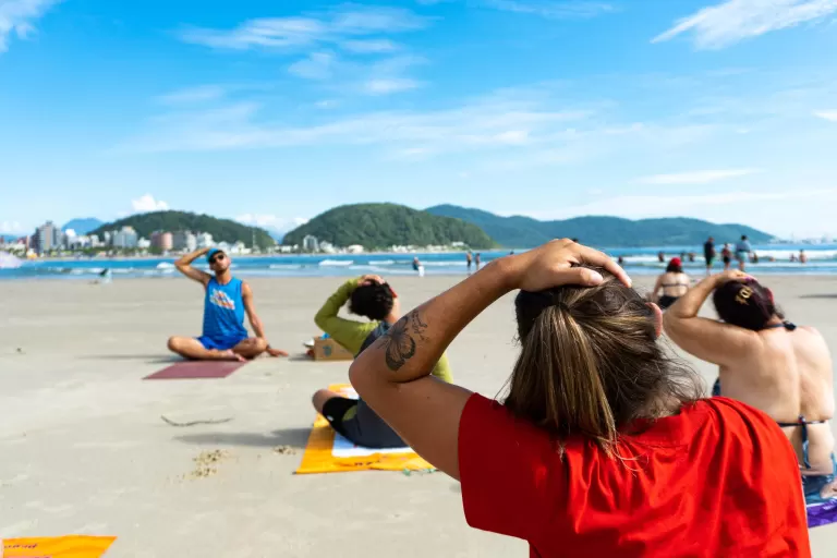 Litoral tem previsão de calor acima de 30°C até sábado e possibilidade de tempestades
