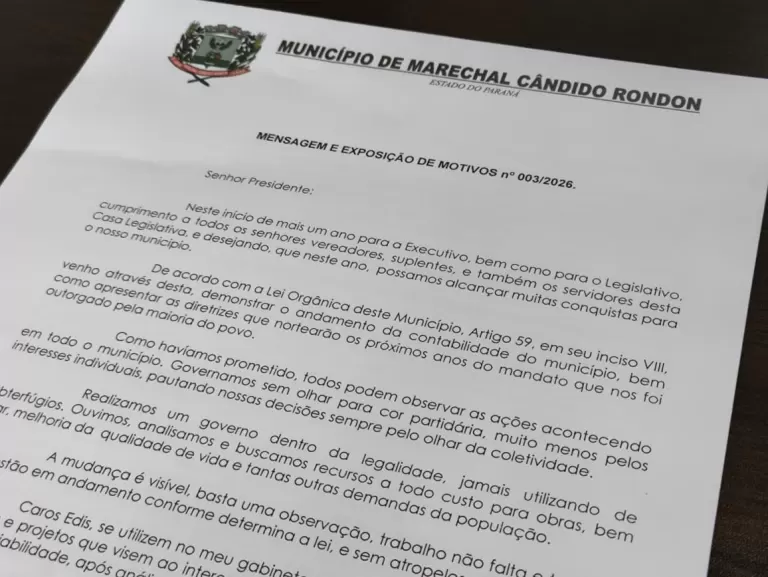 Prefeitura rondonense apresenta superávit financeiro de recursos livres de R$ 68,4 milhões em 2025