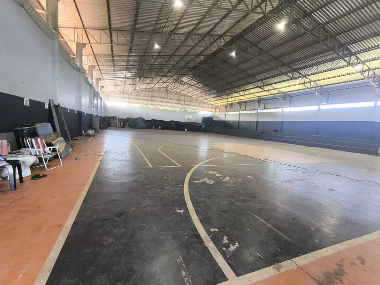 Reforma moderniza ginásio do Centro de Apoio à Família em Marechal Rondon