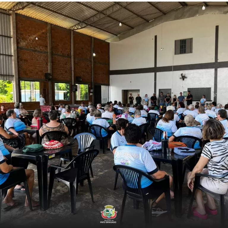 Atividades de 2026 do Centro de Convivência são abertas com encontro especial para a terceira idade em Pato Bragado