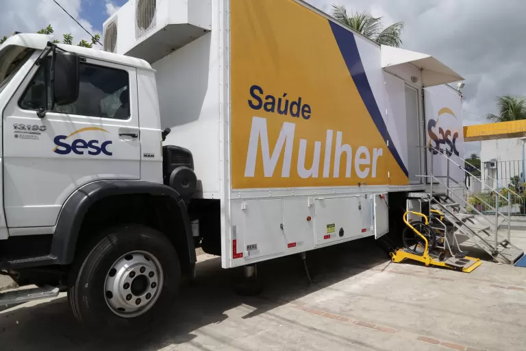 Quatro Pontes traz unidade móvel do Sesc com mamografias e exames preventivos gratuitos no Mês da Mulher