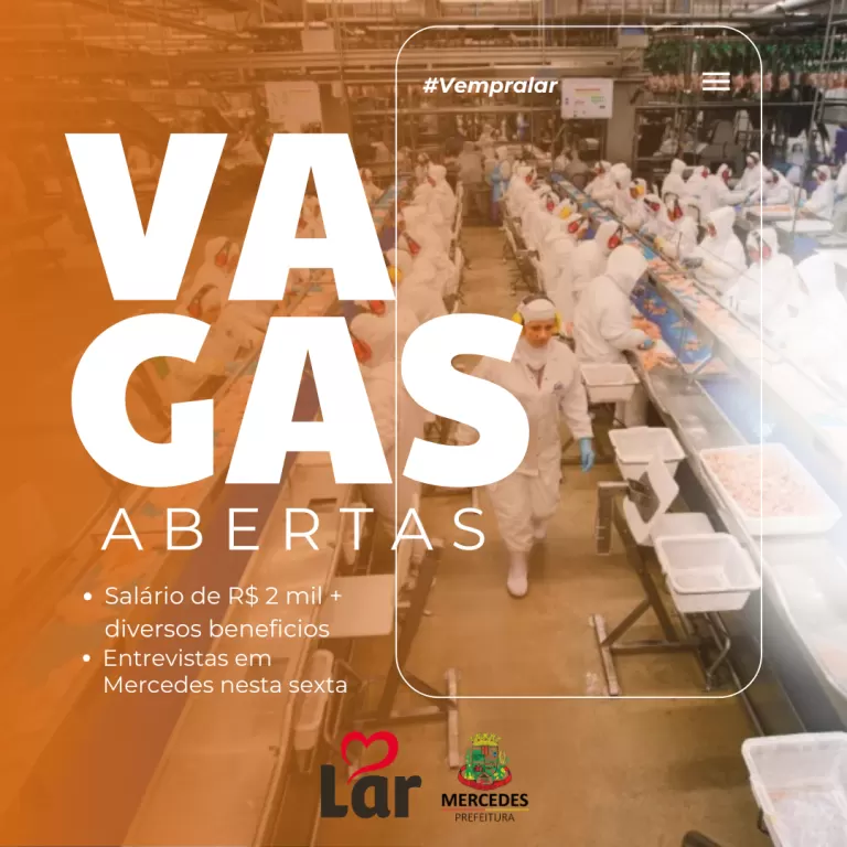 Cooperativa Lar abre vagas para moradores de Mercedes
