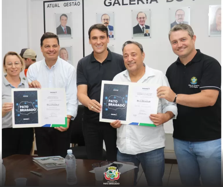 Hussein Bakri e Sandro Alex confirmam mais de R$ 14 milhões em investimentos para Pato Bragado