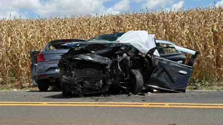 Motorista morre e outro fica ferido em batida frontal na PR-281