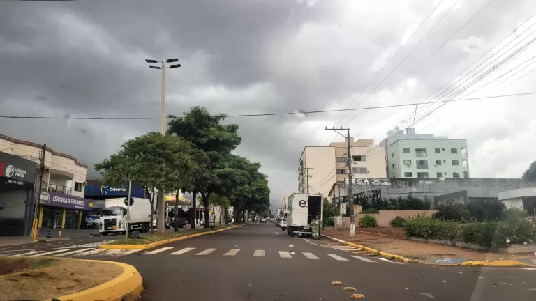 Sextou com probabilidade de 8,9 milímetros de chuva em Marechal Rondon e máxima de 31°C