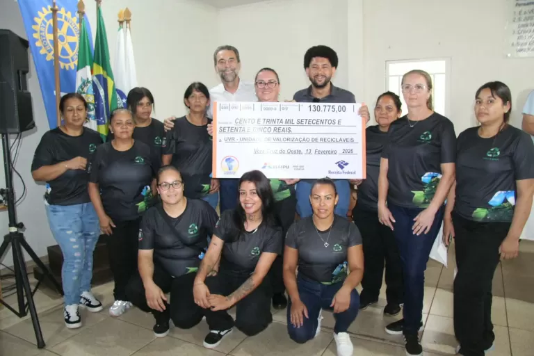 Ascamar é contemplada com R$130 mil através de parceria entre Itaipu e Receita Federal