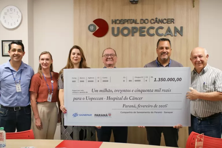 Sanepar destina R$ 1,3 milhão para Uopeccan de Cascavel comprar acelerador linear