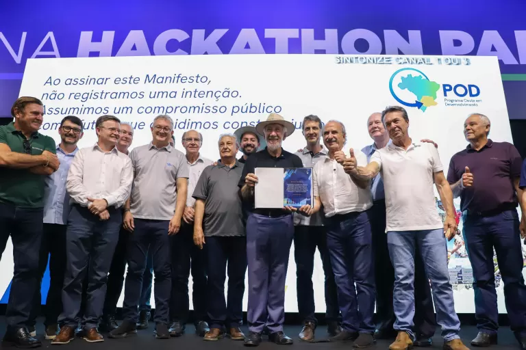 Piana assina Manifesto Ambição Regional para fortalecer desenvolvimento do Oeste