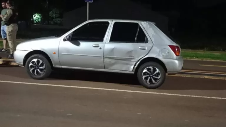 Carro com nove ocupantes se envolve em acidente na saída de Marechal Rondon para Porto Mendes