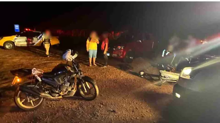 Motociclista fica ferido em acidente na PR-182 em Maripá