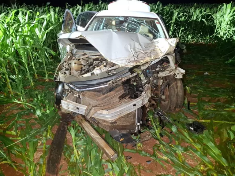 Acidente deixa cinco feridos na PR-182 em Palotina