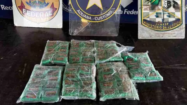 Passageira de mototáxi é flagrada com mais de sete quilos de haxixe na Ponte da Amizade