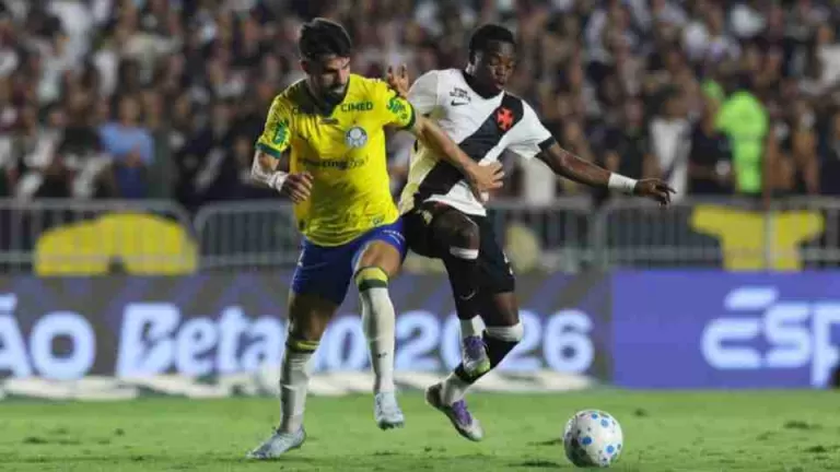 Vasco busca virada e vence o Palmeiras em São Januário