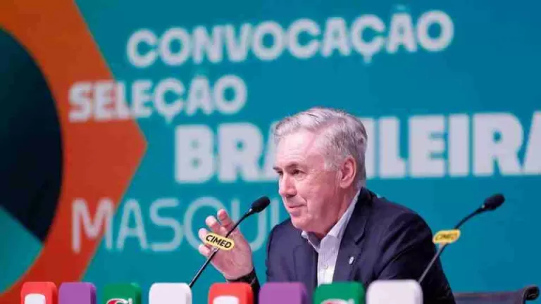 Sem Neymar na lista, Ancelotti divulga convocados para amistosos do Brasil contra França e Croácia