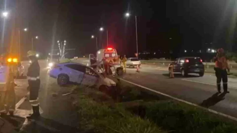 Motorista bêbado atropela policial da PRF e provoca morte do sobrinho