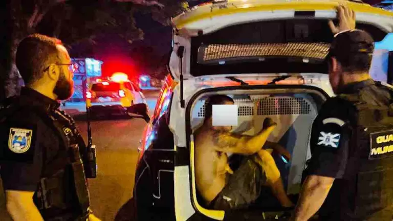 Homem invade quartel dos bombeiros ao fugir de agressão