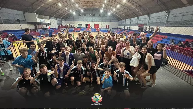 Pato Bragado Futsal Sub-14 disputará elite do campeonato paranaense em 2026