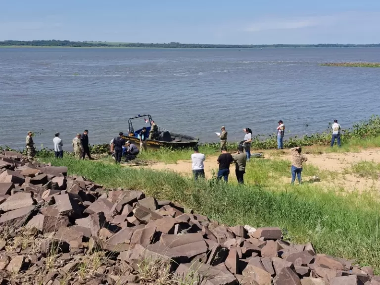 Corpo é localizado entre o Paraguai e Guaíra após acidente com barco no Rio Paraná
