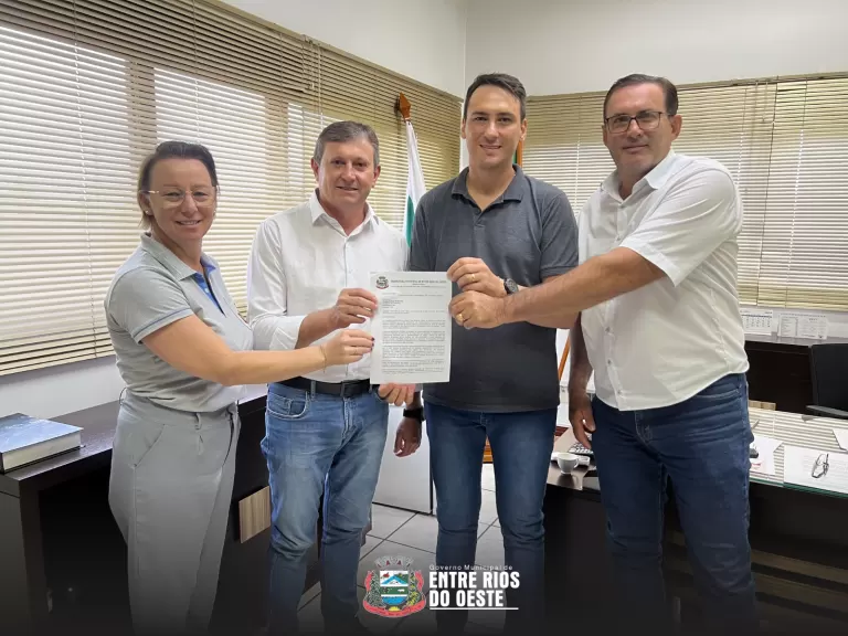 Prefeito solicita a implantação da base do Samu em Entre Rios do Oeste