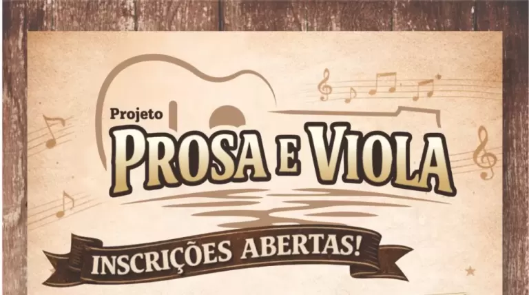 Projeto Prosa e Viola abre inscrições em Marechal Rondon