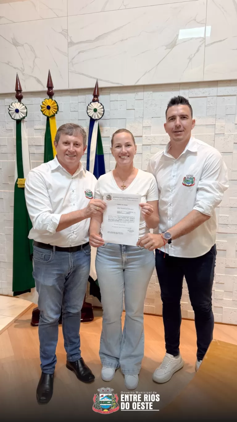 Entre Rios do Oeste tem nova secretária de Indústria e Comércio