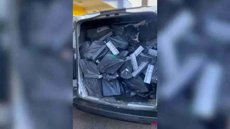 PRF apreende cerca de 10 mil maços de cigarros contrabandeados na PR-280