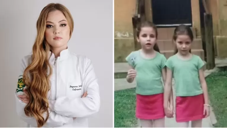 Jovem do Paraná decide se tornar enfermeira após erros em hospital deixarem irmã gêmea cega