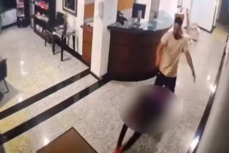 Funcionária de hotel é agredida por hóspede