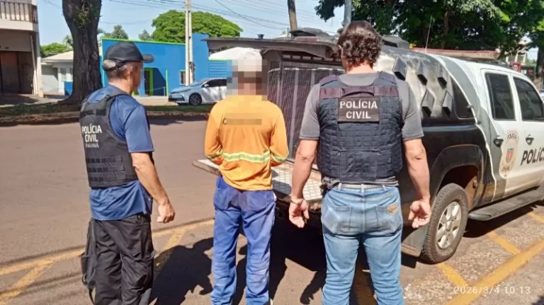 Polícia Civil de Marechal Rondon prende homem por estupro de vulnerável