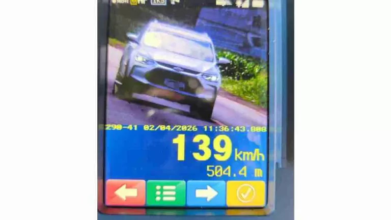 Carro é flagrado a 139 km/h no Oeste do Paraná