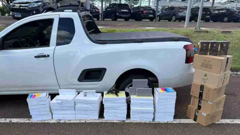 Homem é preso com eletrônicos e arma após monitoramento entre Foz e Medianeira