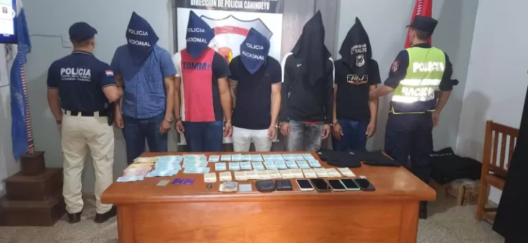 Cinco brasileiros são presos com notas falsas em Salto del Guairá no Paraguai