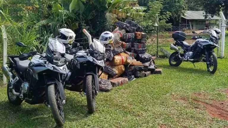 Quase 900 quilos de maconha são apreendidos em Foz do Iguaçu