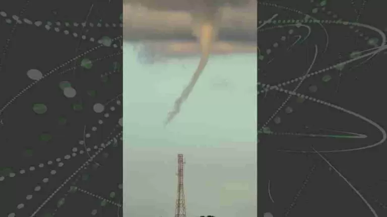 Nuvem funil chama atenção e impressiona moradores na região; veja o vídeo