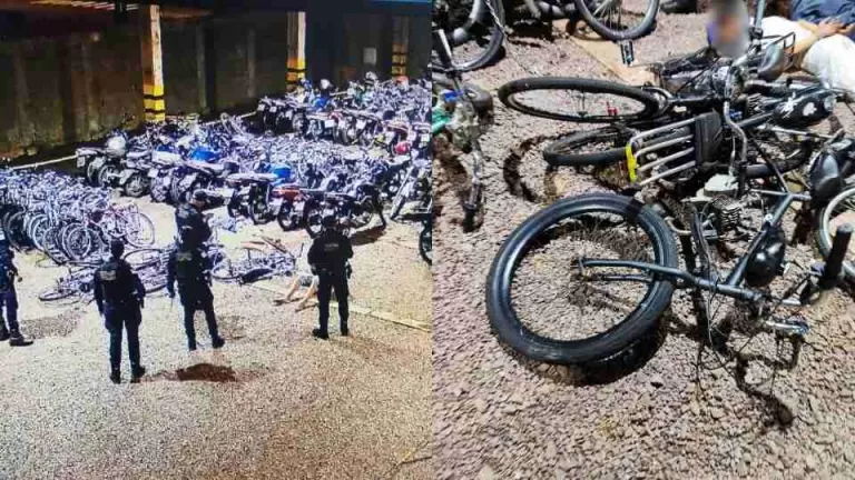 Adolescentes invadem pátio da Guarda de Toledo para furtar bicicletas