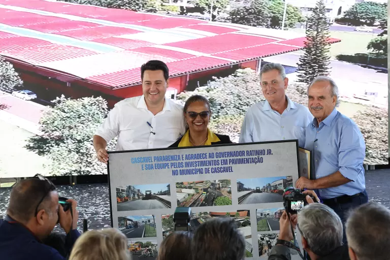 Governador autoriza R$ 80,7 milhões para pavimentação em concreto do terminal da Ferroeste