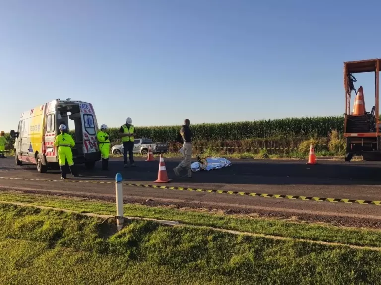Trabalhador morre após atropelamento na BR-163 em Toledo